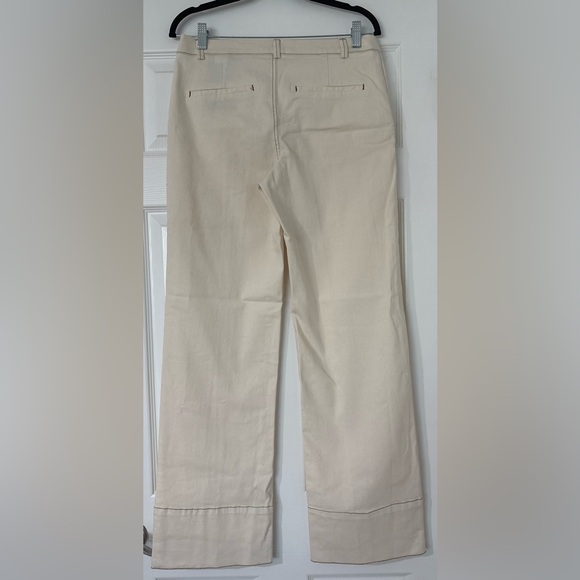 ZARA STITCHED BOOTCUT PANTS
Color: ECRU - Picture 11 of 13